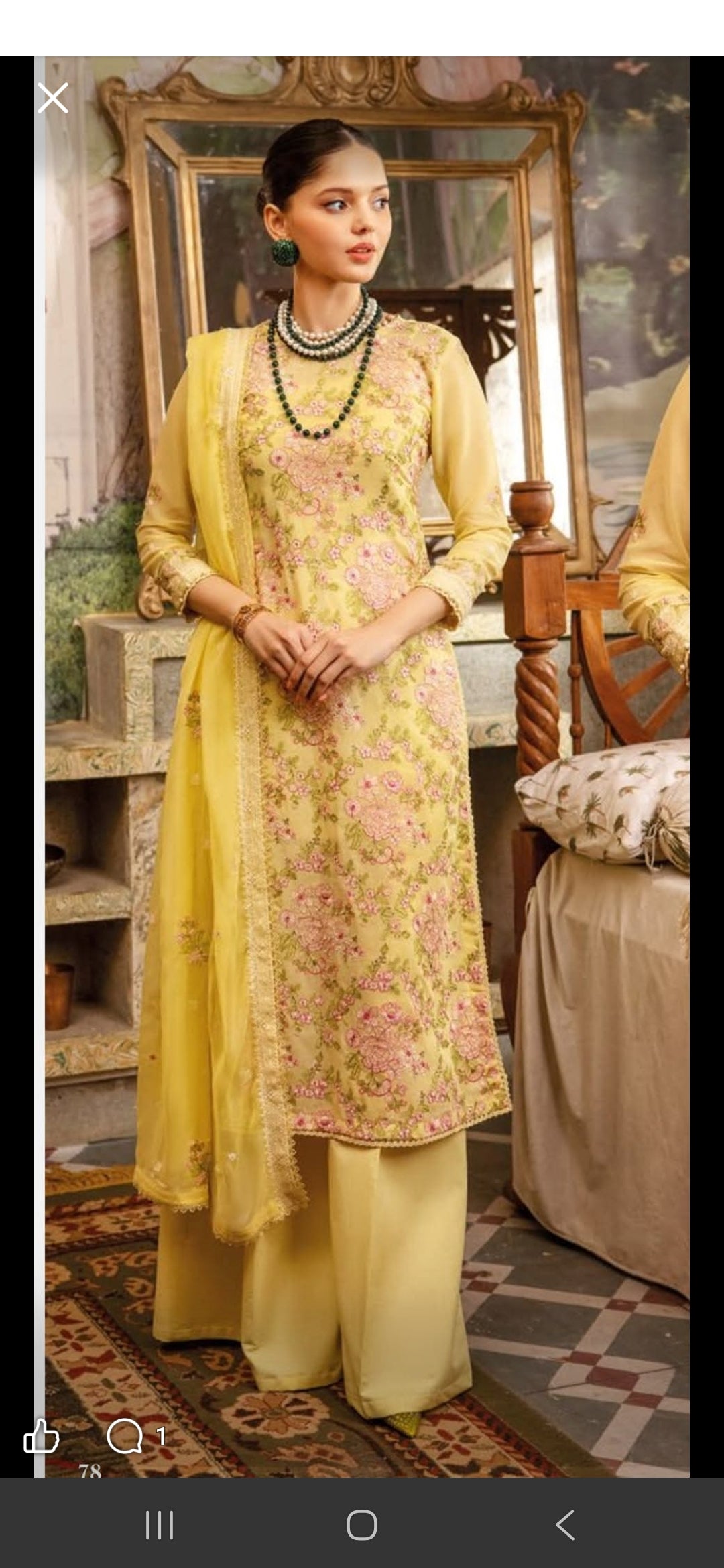 Sobia nazir luxury lawn in hug off